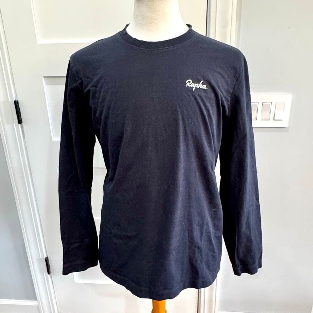 Rapha Logo Long Sleeve t Shirt. Black XXL